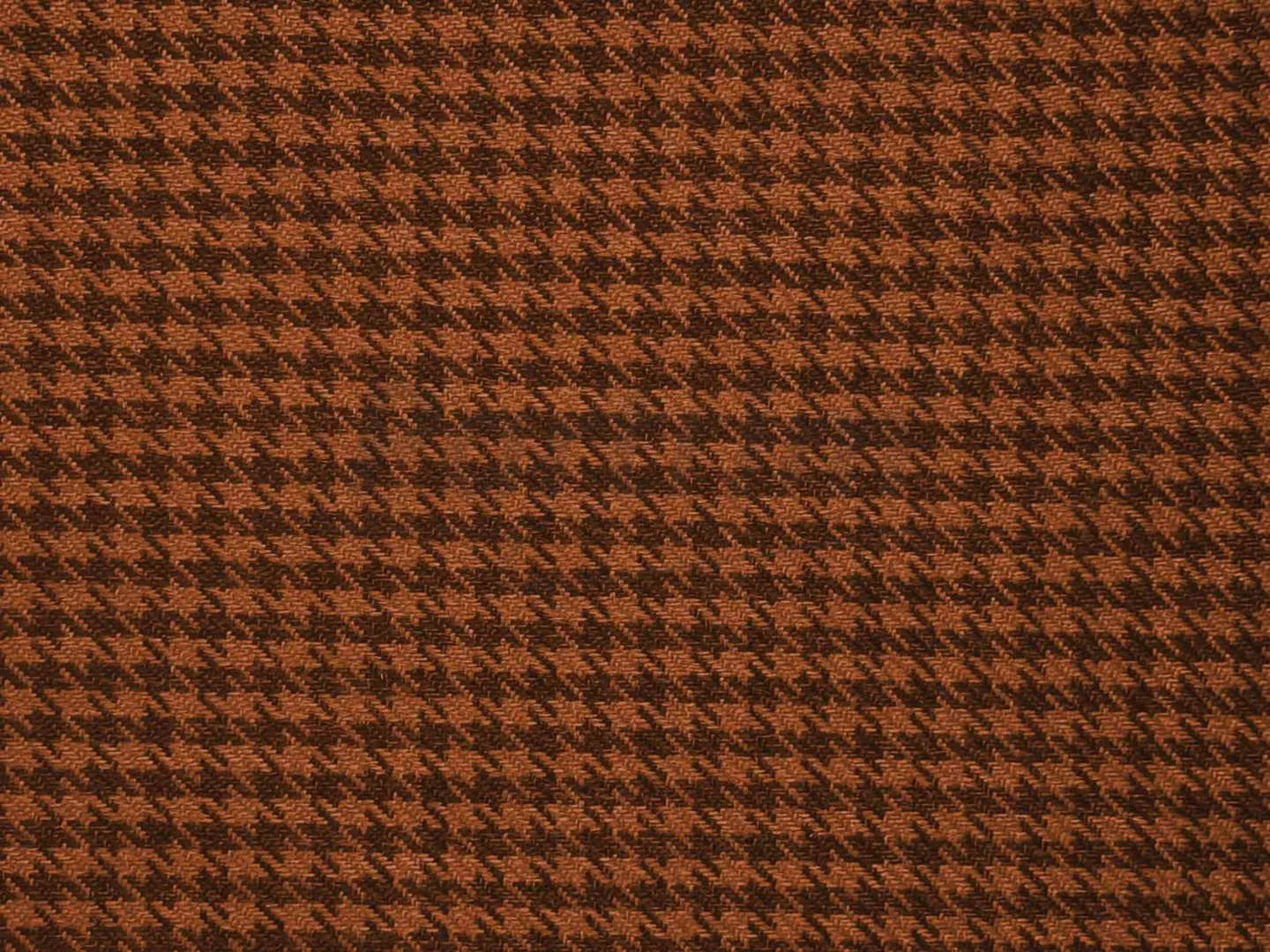 PORSCHE 911 PEPITA FABRIC ORANGE BROWN 100 cm X 140 cm