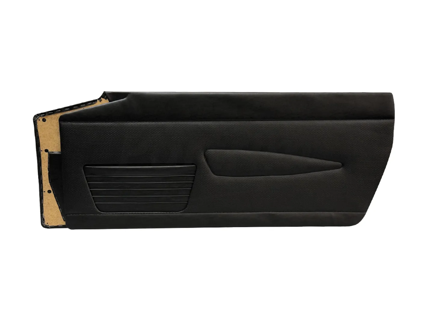 GLAS GT DOOR PANELS  1968 4 PCS BLACK 