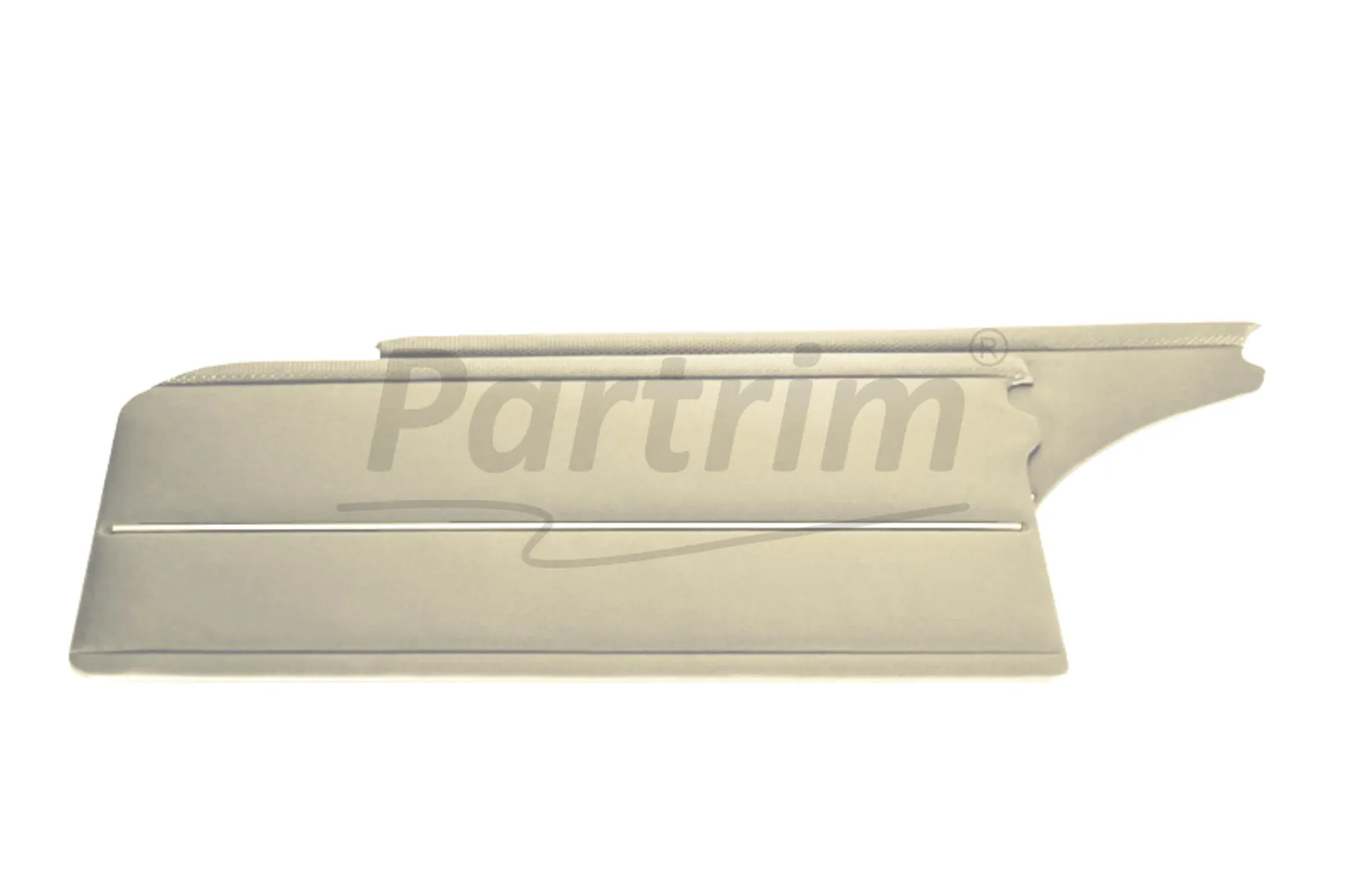 MERCEDES W109 LONG DOOR PANELS CREAM  WITH NICKEL 4 PCS (2 FRONT - 2 REAR)