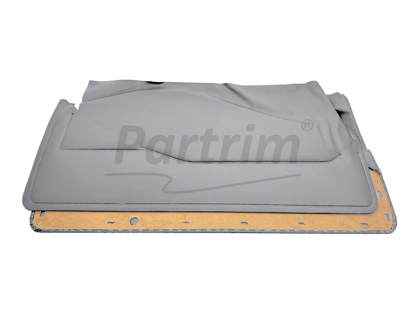 MERCEDES C126 DOOR PANEL MIDDLE SECTION WITH PATTERN GREY