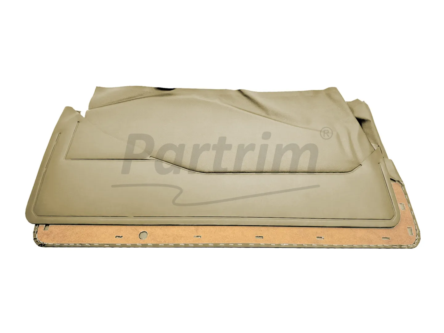 MERCEDES C126 DOOR PANEL MIDDLE SECTION WITH PATTERN BEIGE