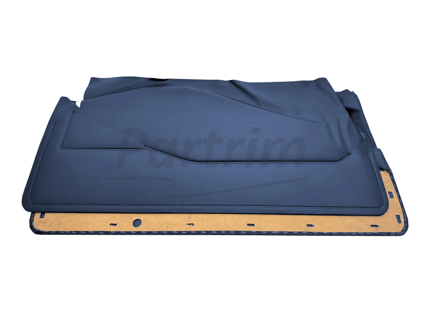 MERCEDES C126 DOOR PANEL MIDDLE SECTION WITH PATTERN DARKBLUE