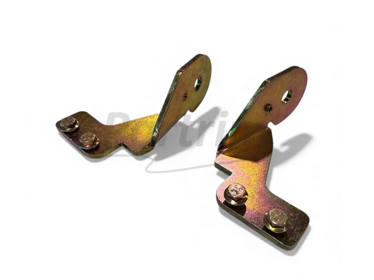 VW OLD BEETLE SEAT BELT HOLDER 1 SET L - R BEETLE 8.1964 AND LATER