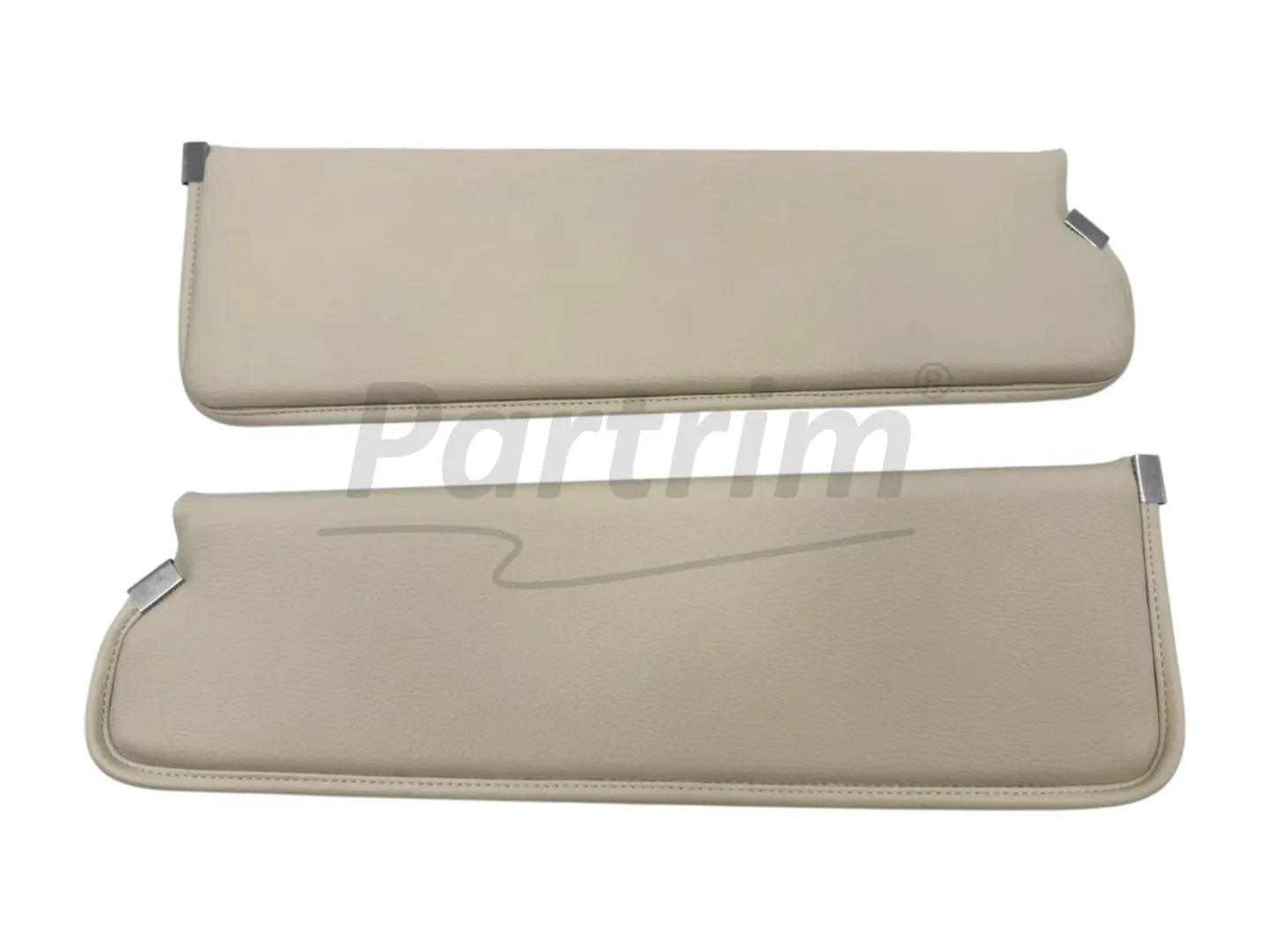 CHRYSLER 66 PLYMOUTH BARRACUDA SUNVISOR CREAM