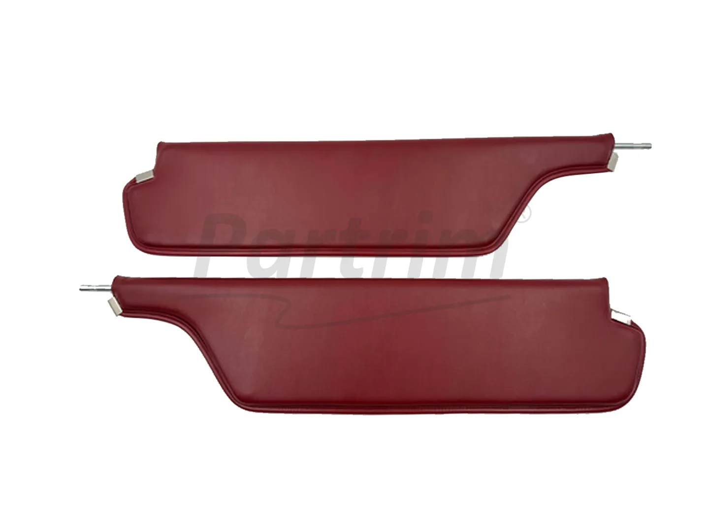 CHRYSLER 66-68 B C BODY PLYMOUTH DODGE 66-67 SUNVISOR BURGUNDY