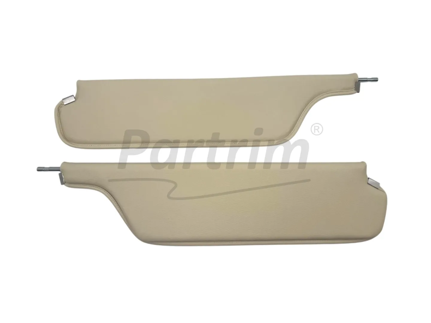CHRYSLER 66-68 B C BODY PLYMOUTH DODGE 66-67 SUNVISOR CREAM