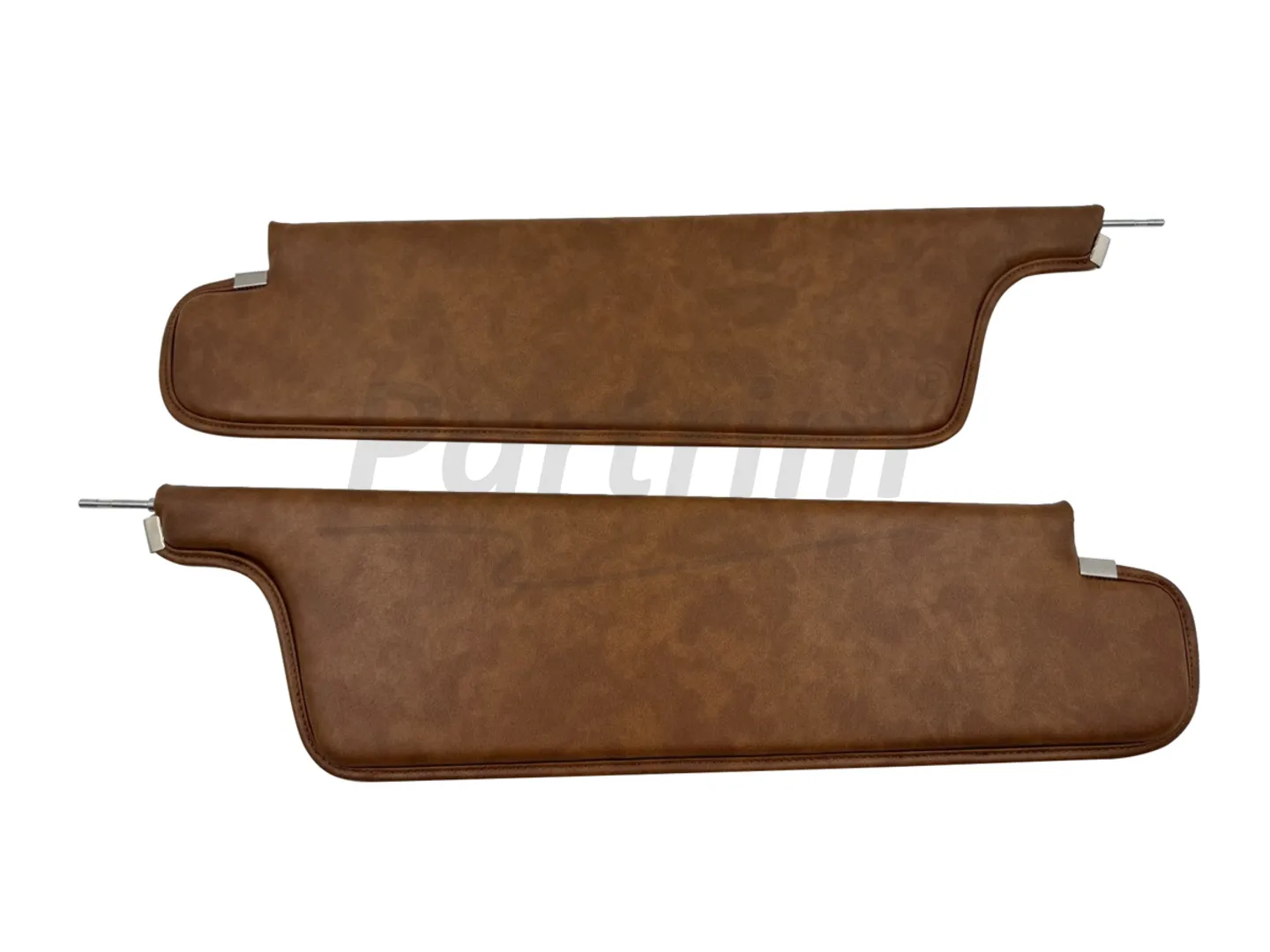 CHRYSLER 69-73 DODGE PLYMOUTH 300 C BODY SUNVISOR BROWN