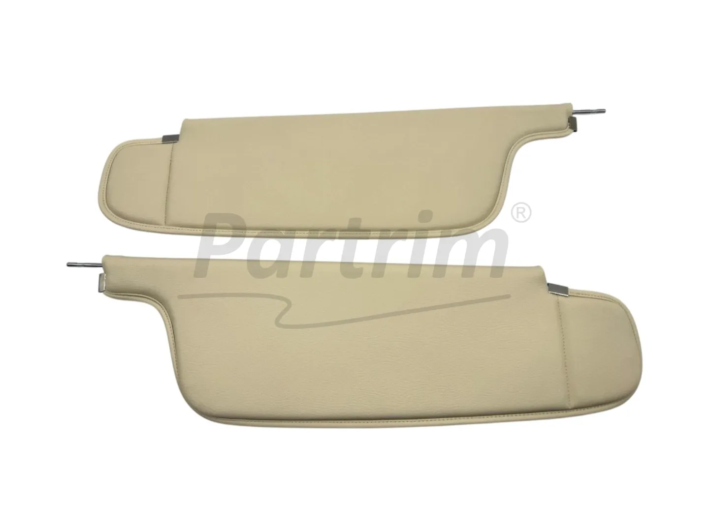 CHRYSLER 71-74 DODGE CHARGER SE ROAD RUNNER GTX SATELLITE SEBRING THIN SUNVISOR CREAM