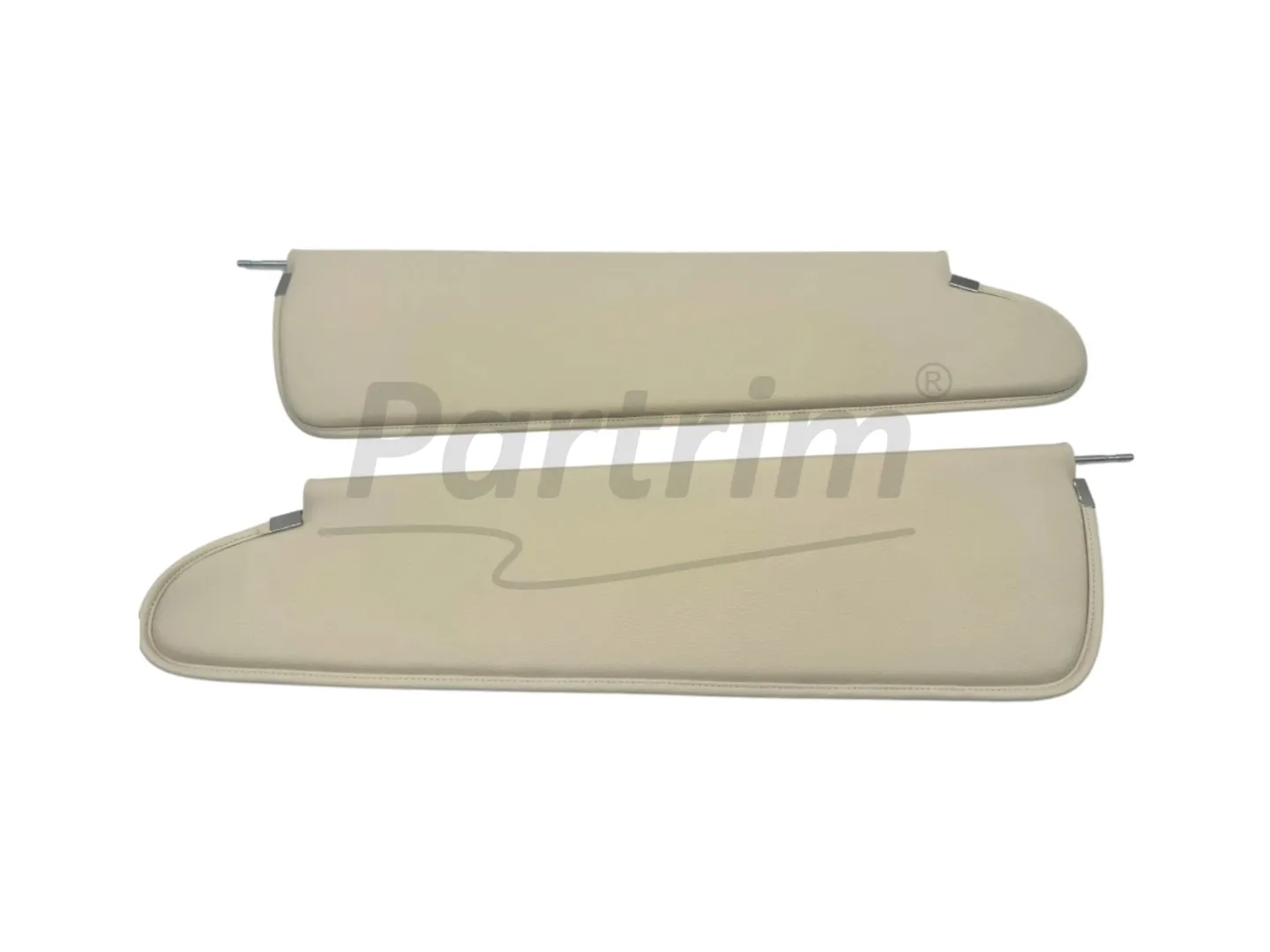 CHRYSLER 81-97 DODGE RAM VAN 1500 2500 SUNVISOR CREAM