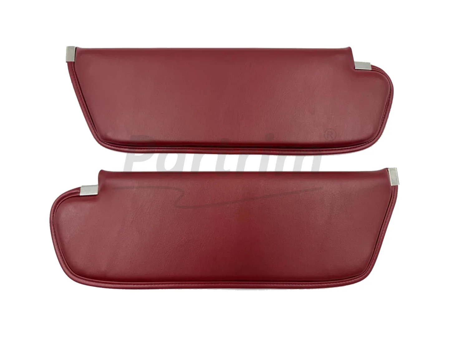 CHRYSLER DODGE CHARGER CORONET 66-67 SUNVISOR BURGUNDY