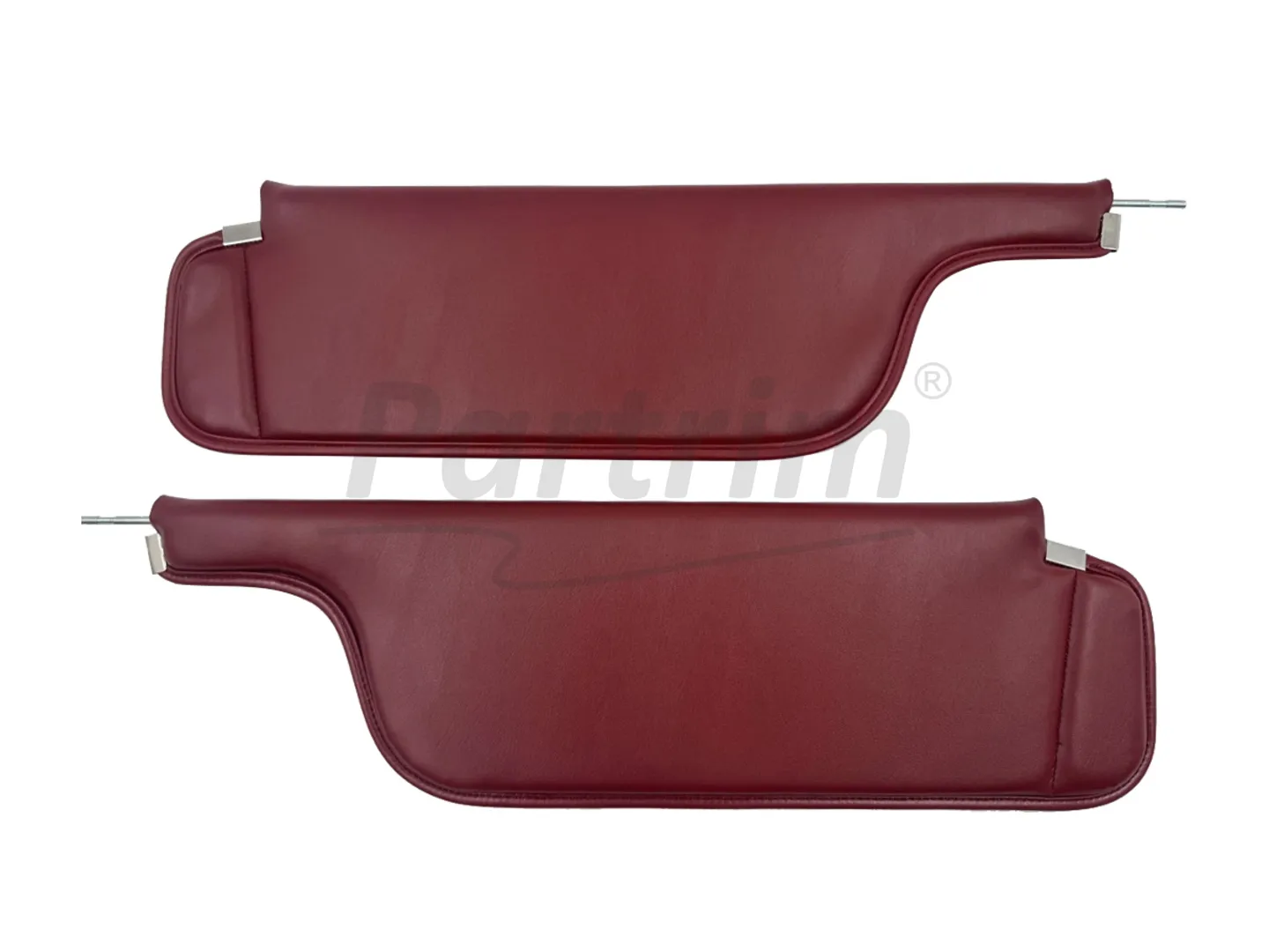 CHRYSLER LEBARON 1984 SUNVISOR BURGUNDY