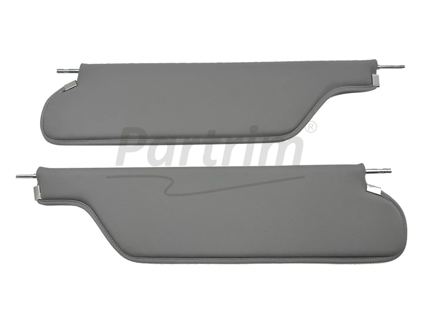 GM GTO LEMANS CHEVELLE CUTLASS CONVERTIBLE 66-67 SUNVISOR GRAY