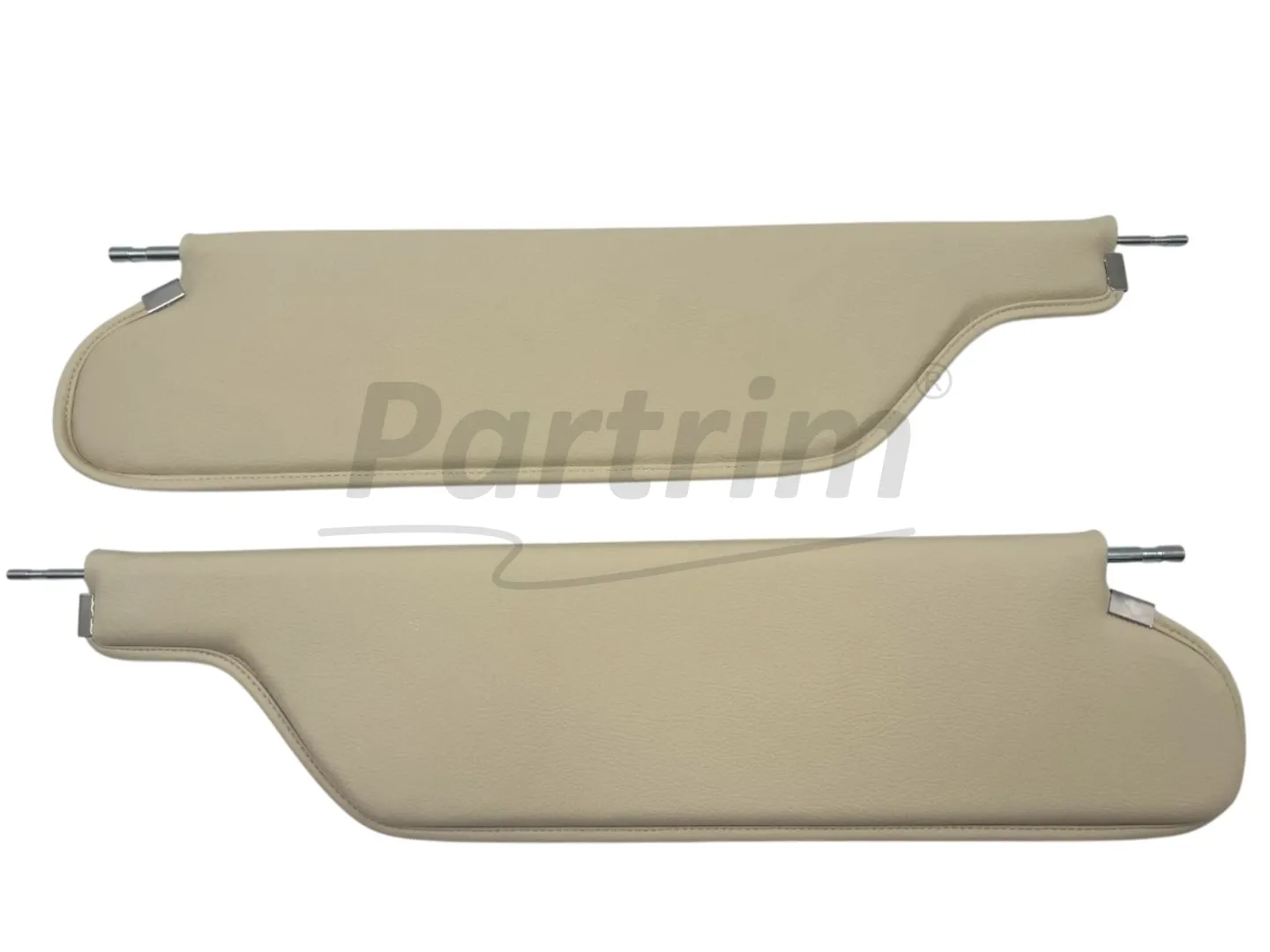 GM GTO LEMANS CHEVELLE CUTLASS CONVERTIBLE 66-67 SUNVISOR CREAM