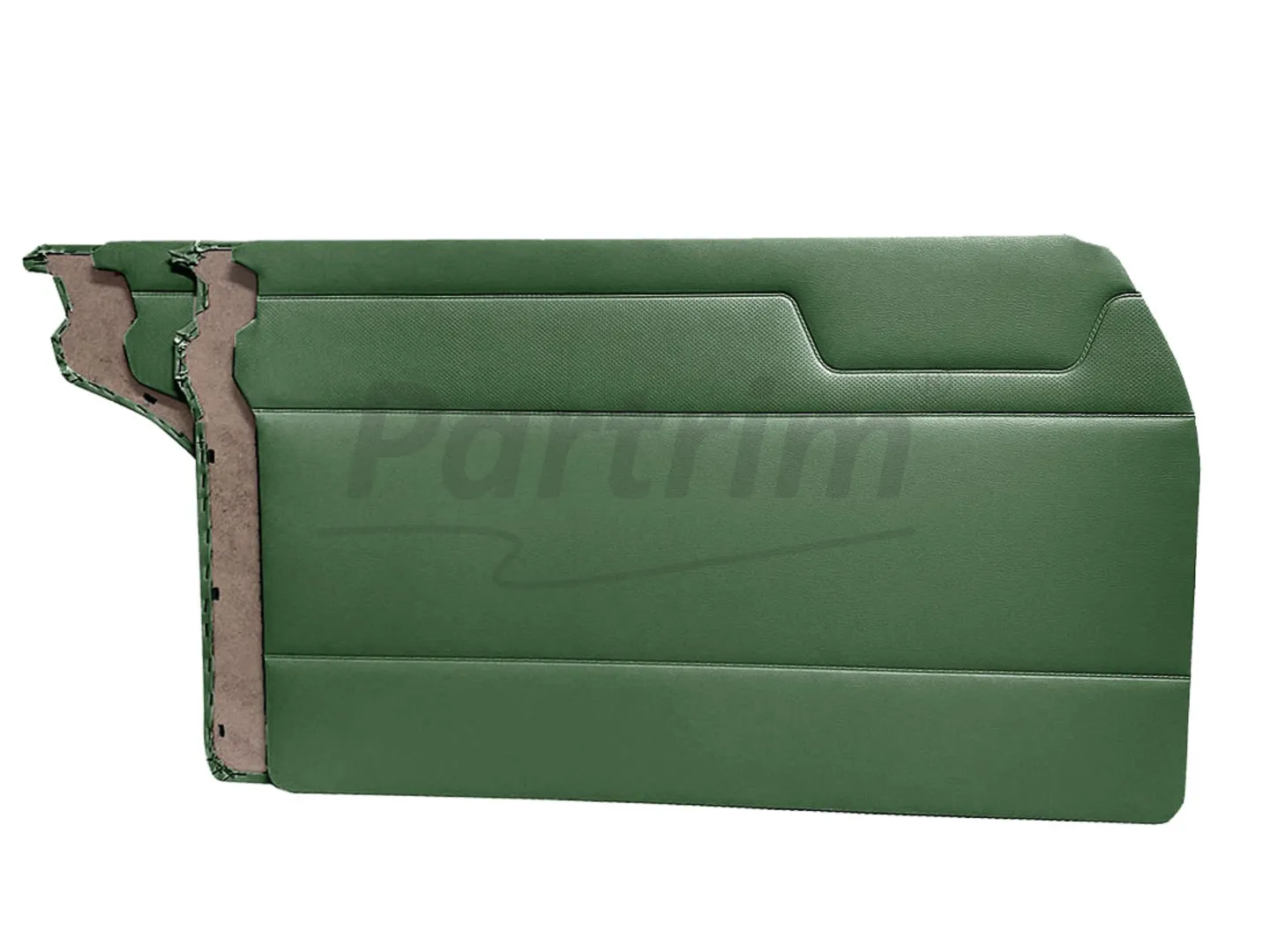 MERCEDES W115 DOOR PANEL SET GREEN 4 PCS
