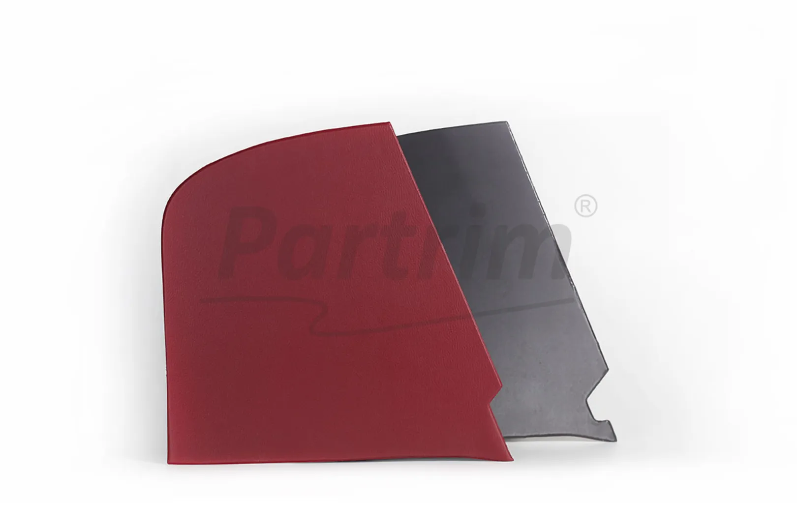 MERCEDES W115 PEDAL SIDE COVER BURGUNDY