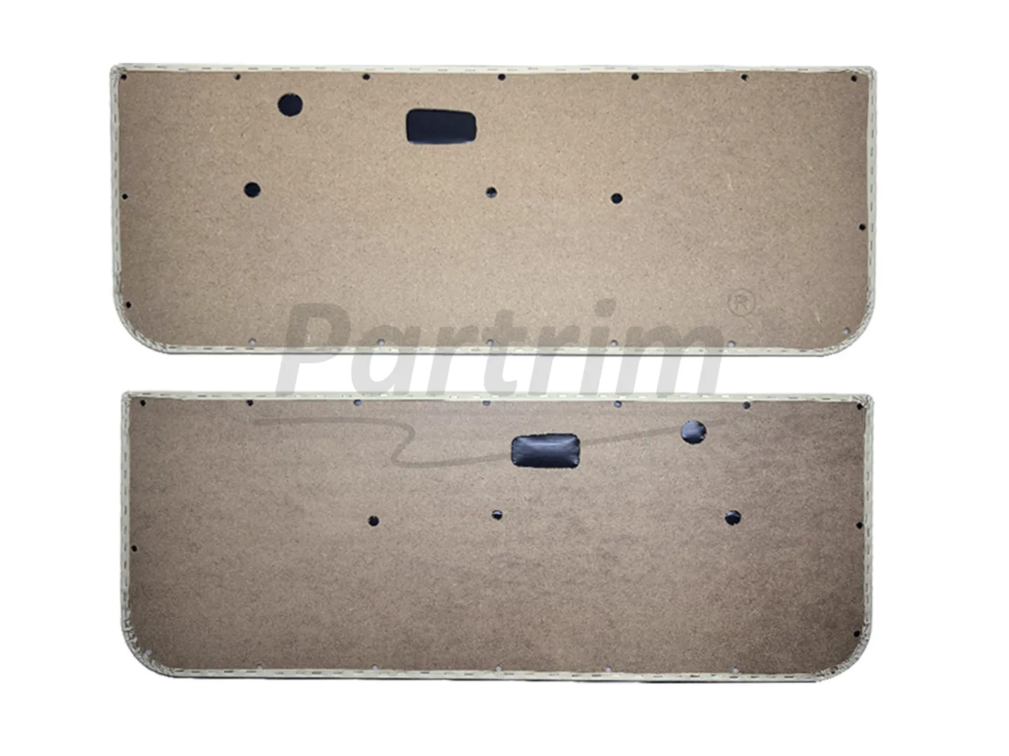 VW GOLF 1 COUPE 75-83 INTERIOR DOOR PANELS BURGUNDY 4 PCS