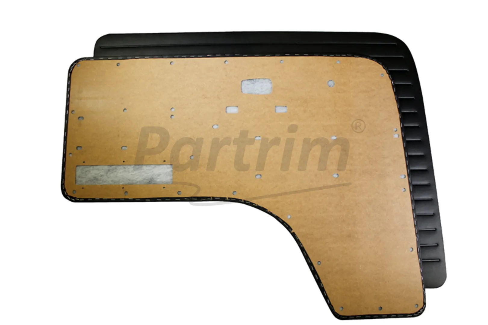 VW T2 BUS 1968-1979 FRONT DOOR PANELS 2 PCS. BLACK