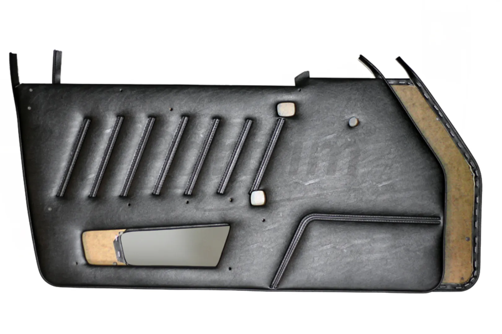 ALFA ROMEO SPIDER DOOR PANELS 1990 - 1994 BLACK S4 - 2 PCS