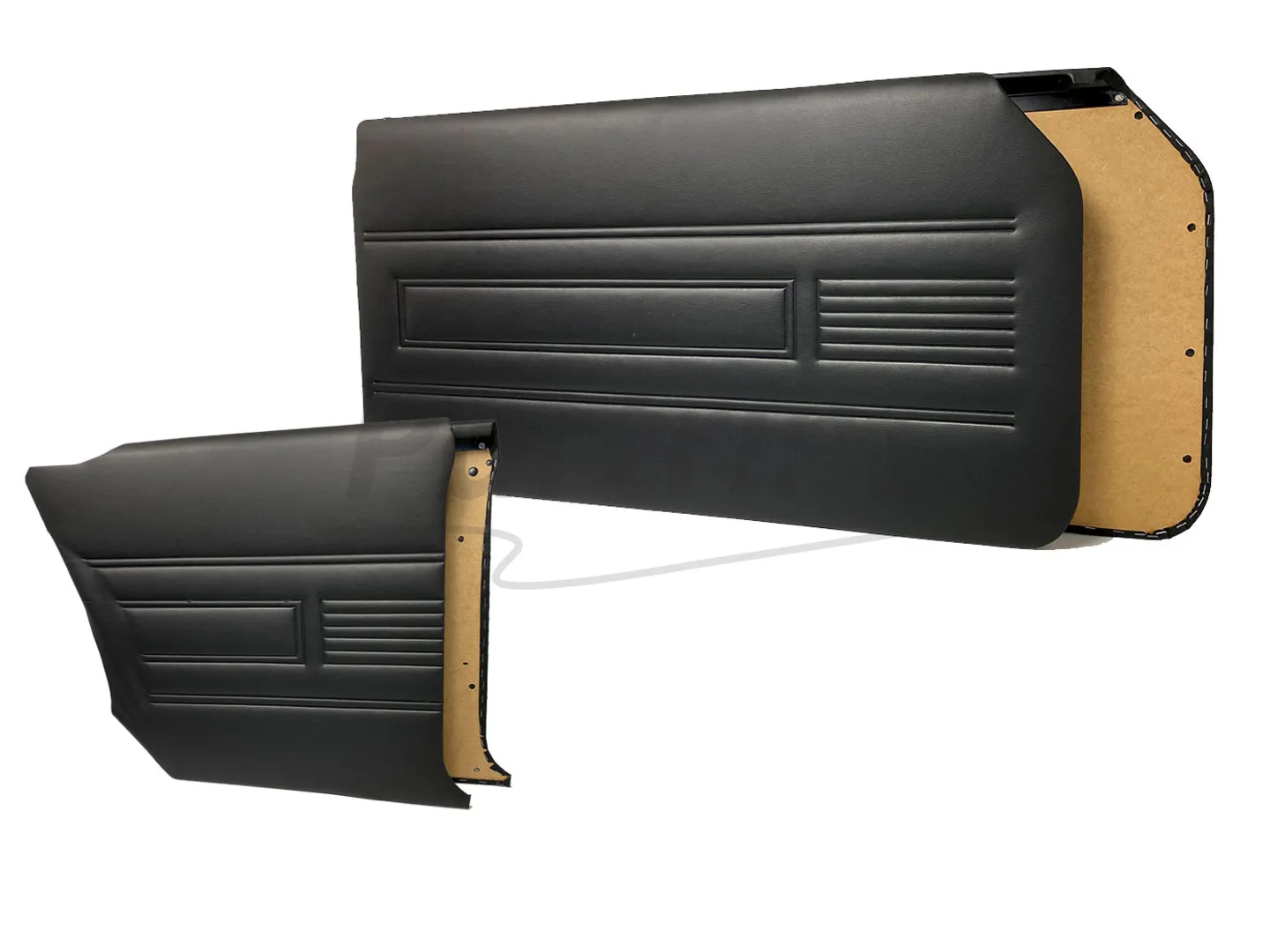 FORD 69-72 17M / 20M 2 DOORS DOOR PANEL SET BEIGE - 4 PCS