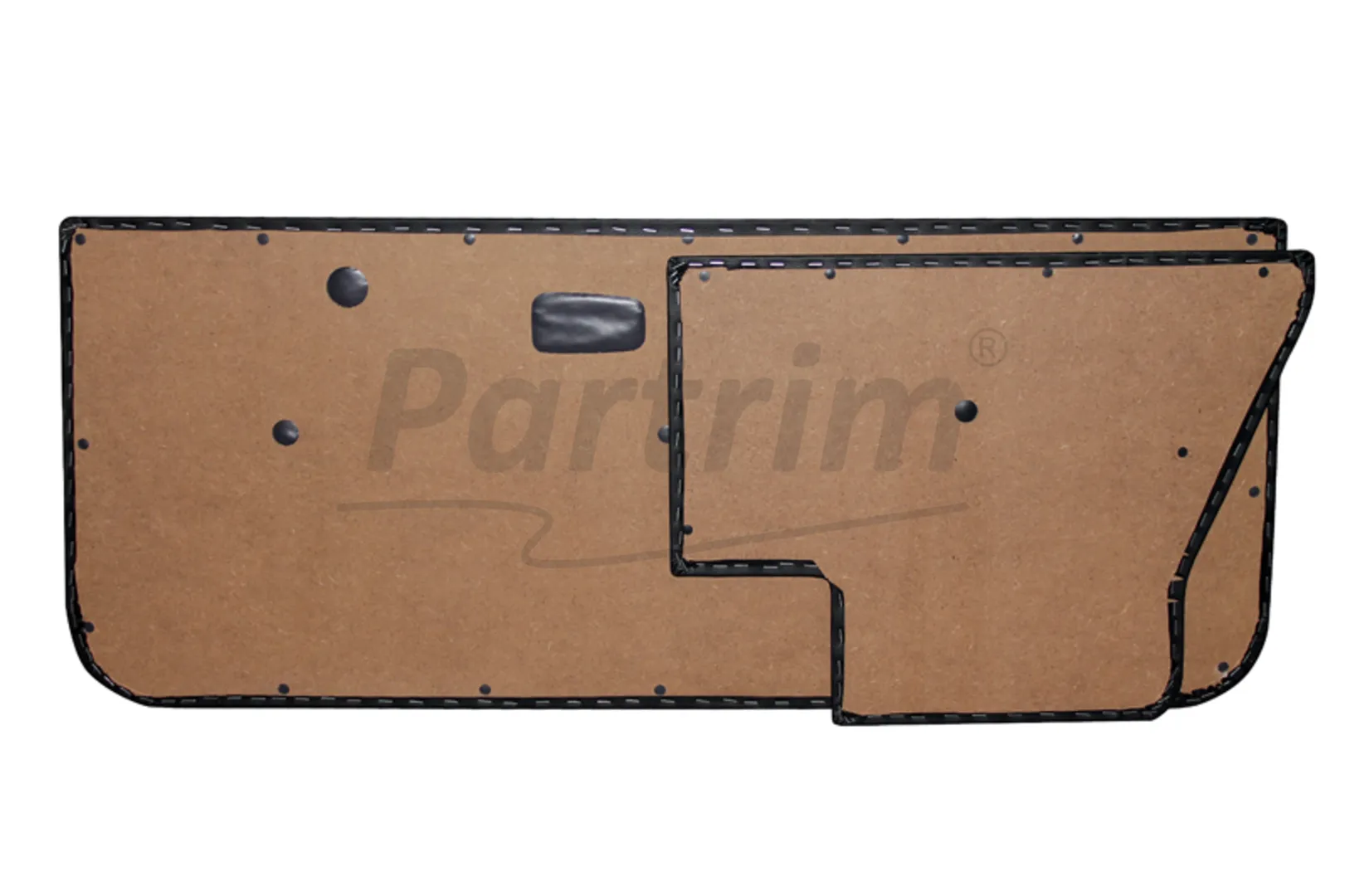 VW GOLF 1 CABRIO DOOR PANEL SET 4 PCS BLACK