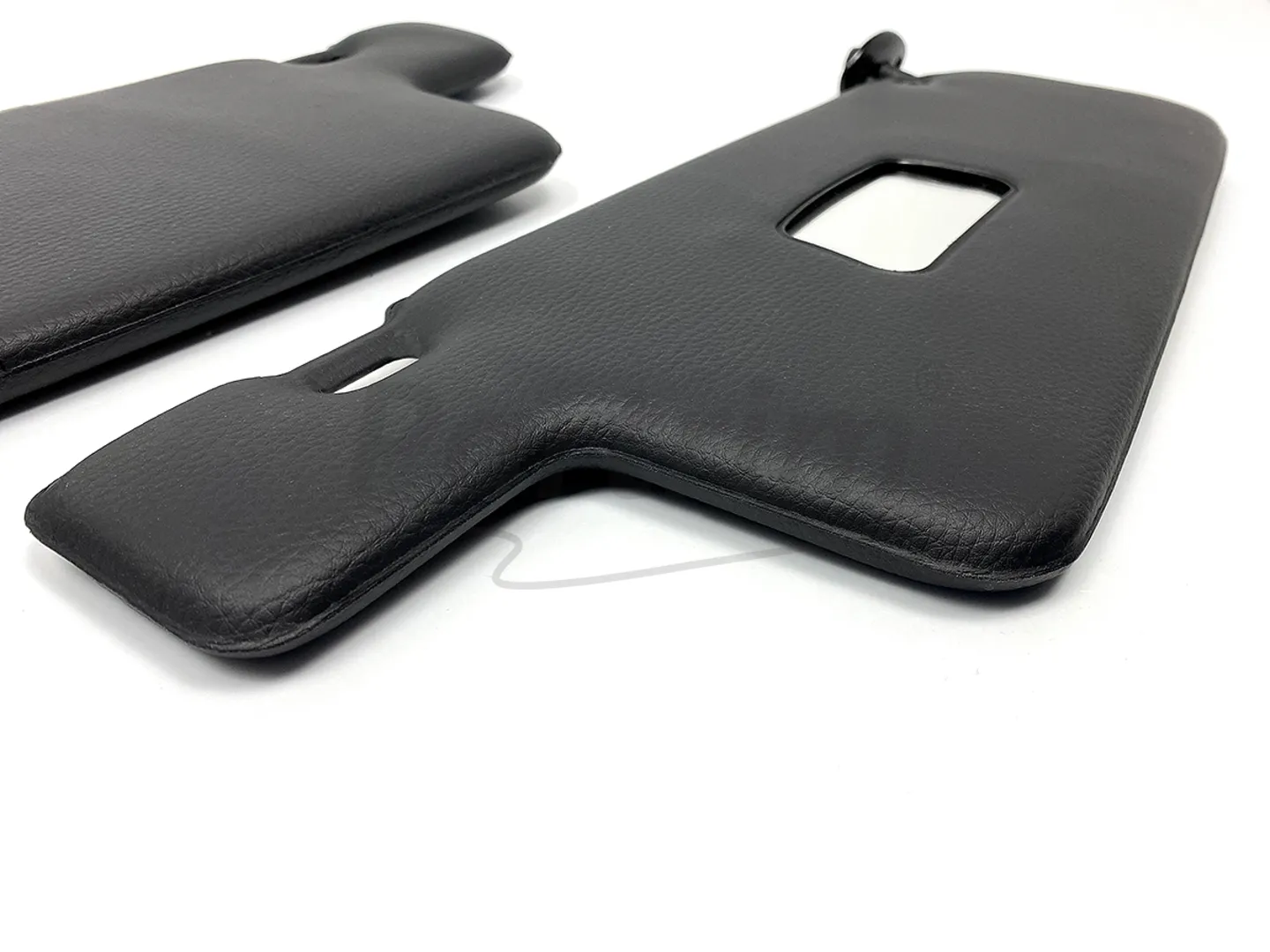 VW GOLF 1 JETTA 79-83 SUNVISORS BLACK WITH MIRROR
