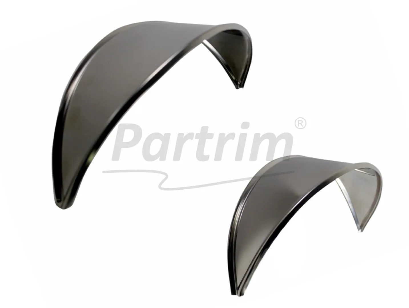 OLD BEETLE EYEBROW CHROME 2 PCS