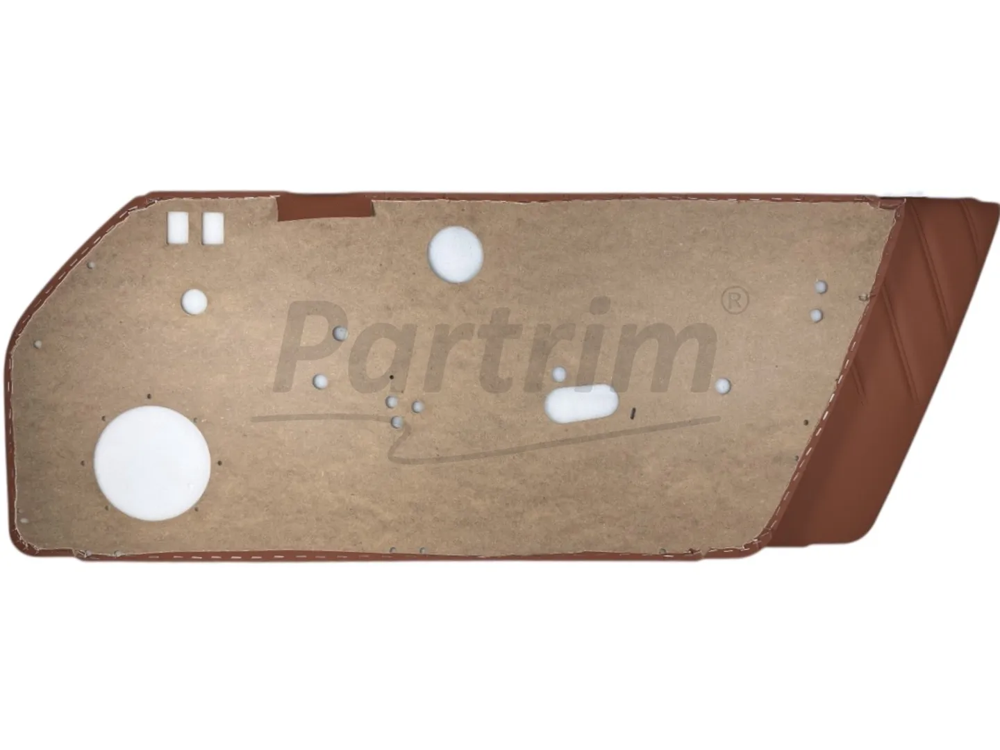 PORSCHE 911 DOOR PANEL SET TOBACCO 2 PCS 1974 - 1989