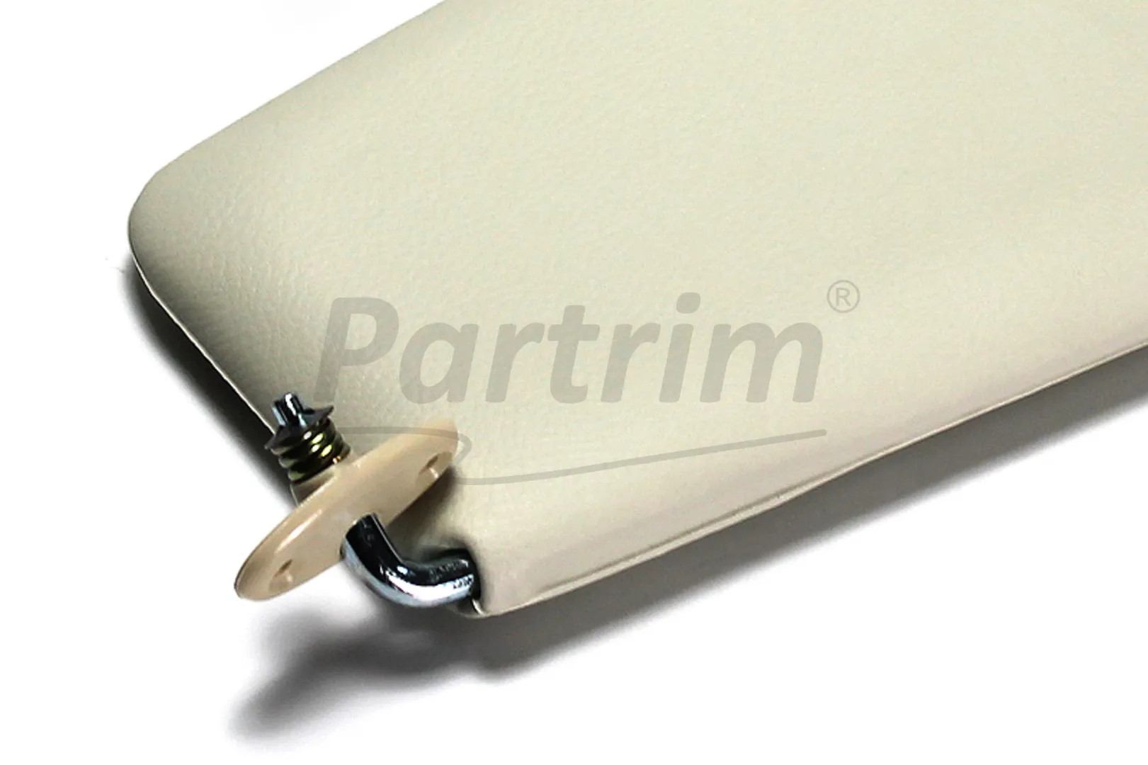 VW OLD BEETLE SEDAN 8-1964 - 7-1967 SUNVISOR CREAM WITHOUT MIRROR
