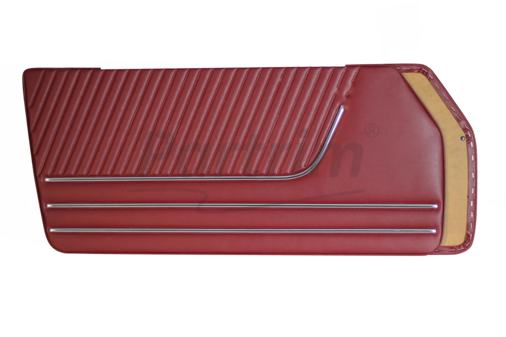 ALFA ROMEO SPIDER DOOR PANEL 1966 - 1978 TYPE4 BURGUNDY 2 PCS