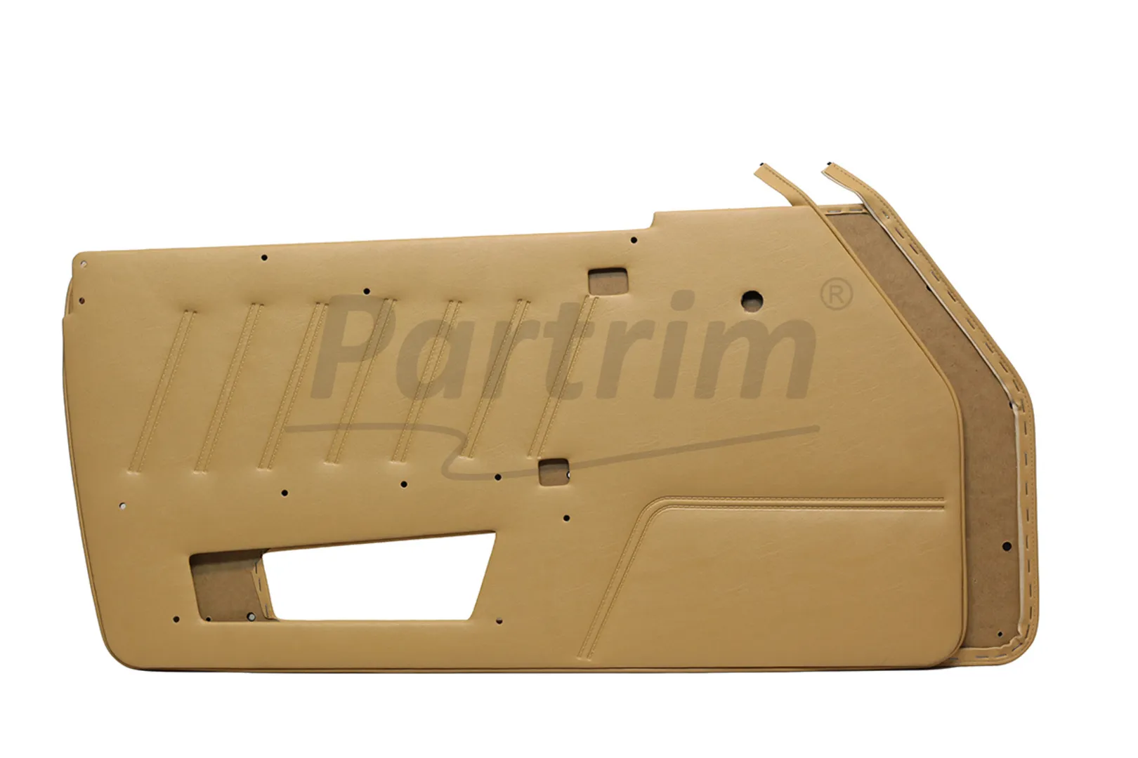 ALFA ROMEO SPIDER DOOR PANELS 1990 - 1994 TAN S4 - 2 PCS