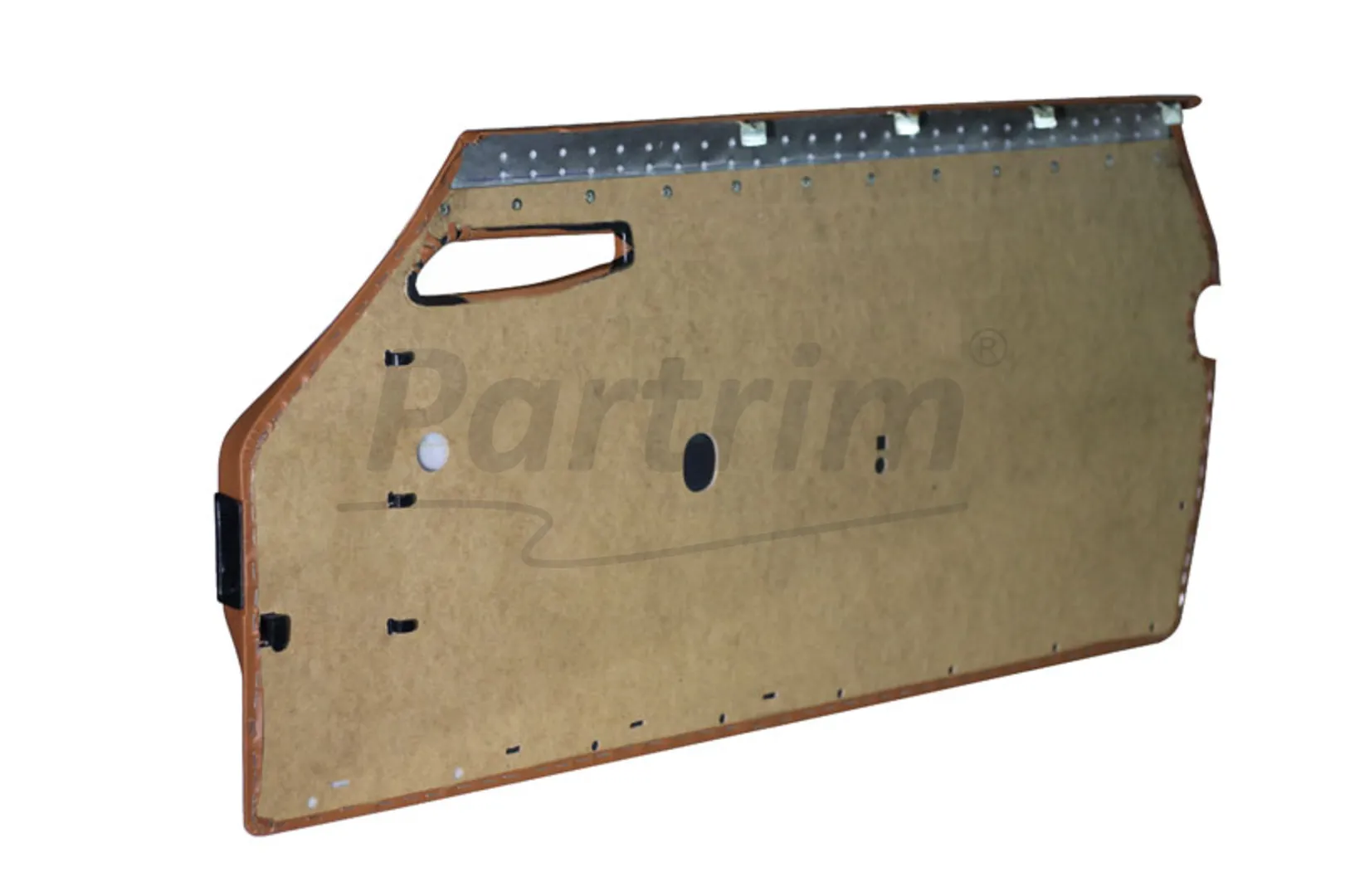 MERCEDES R107 DOOR PANEL SET TOBACCO 2 PCS