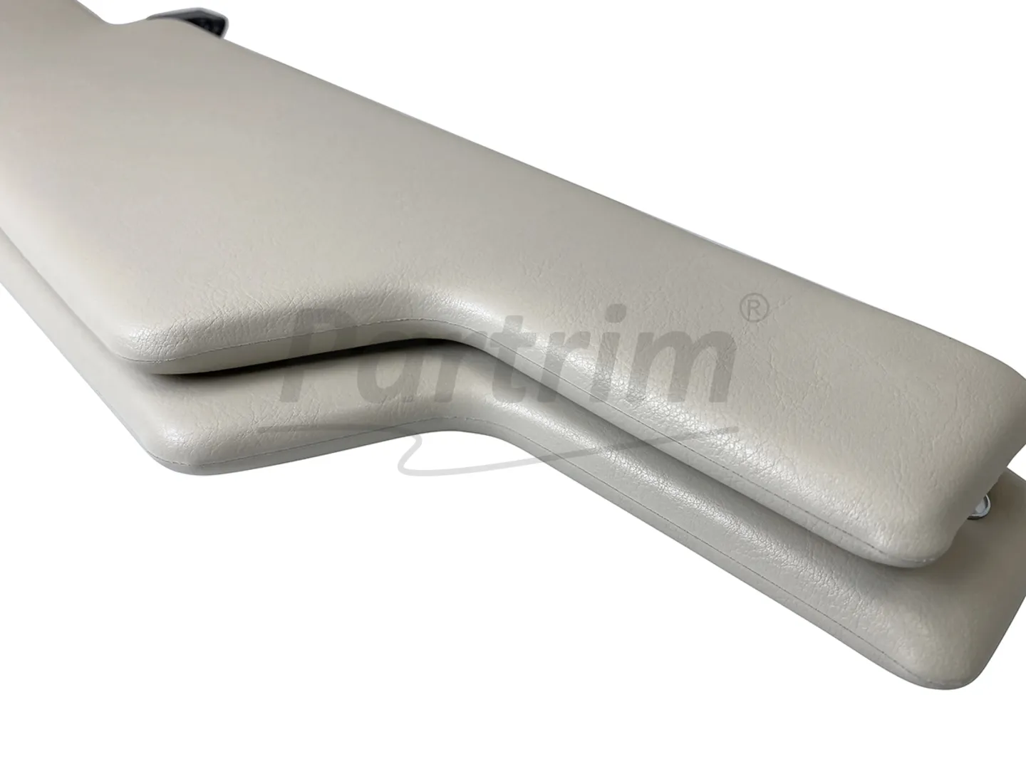 PORSCHE 914 SUNVISOR CREAM WITH 3 PCS BRACKETS