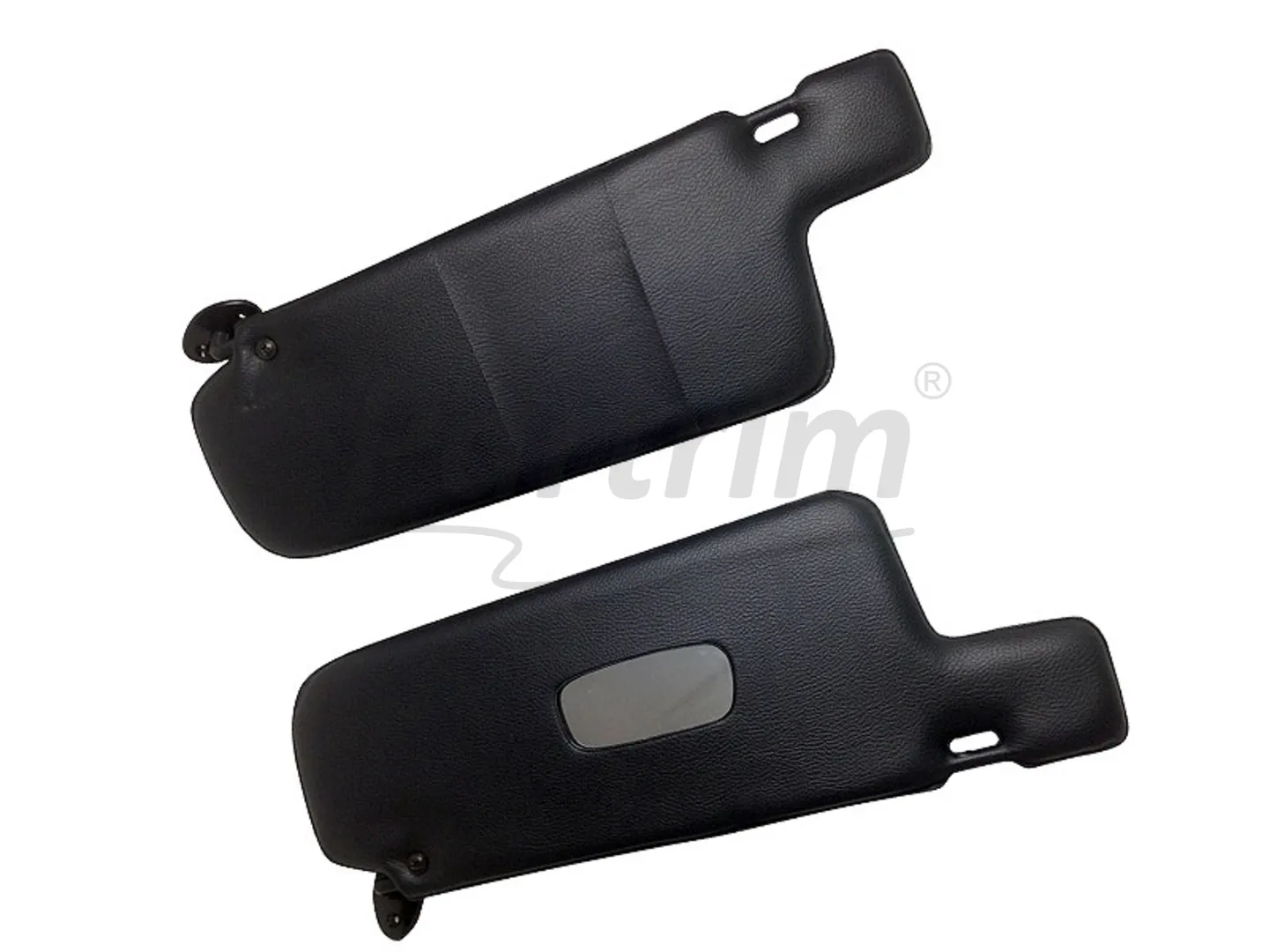 VW GOLF MK1 CABRIO SUN VISOR BLACK 2 PCS L&R