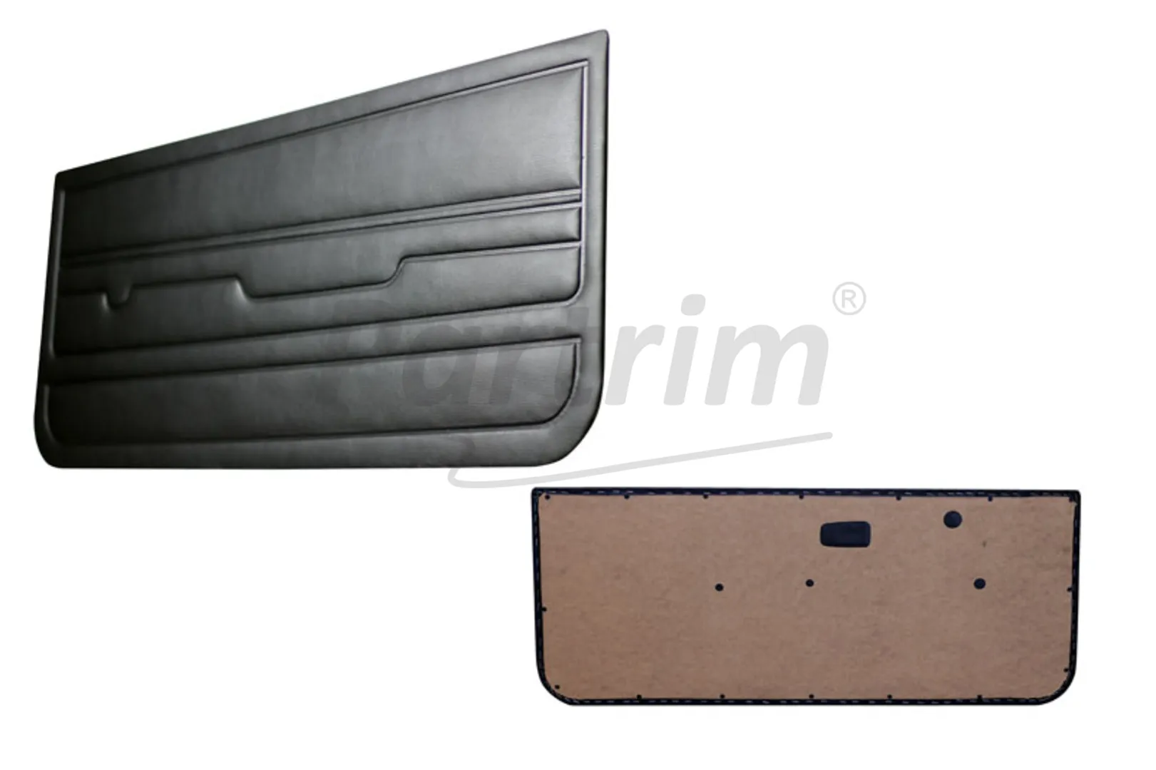 VW GOLF 1 GTI COUPE & CABRIO 75-83 INTERIOR  DOOR PANELS GREEN - 2 PCS -