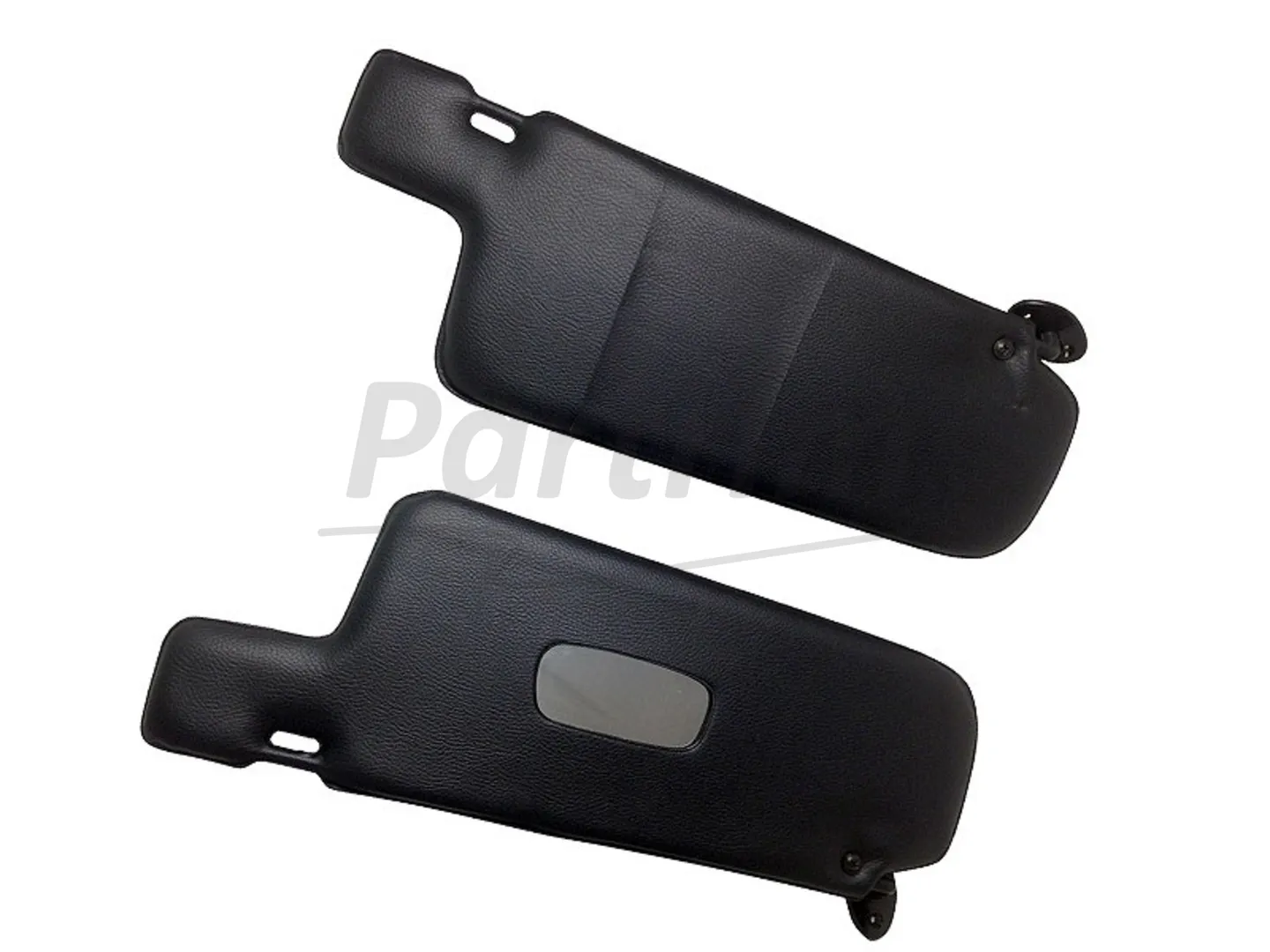 VW GOLF 1 MK1 CABRIO SUNVISOR BLACK 2 PCS LEFT & RIGHT RHD