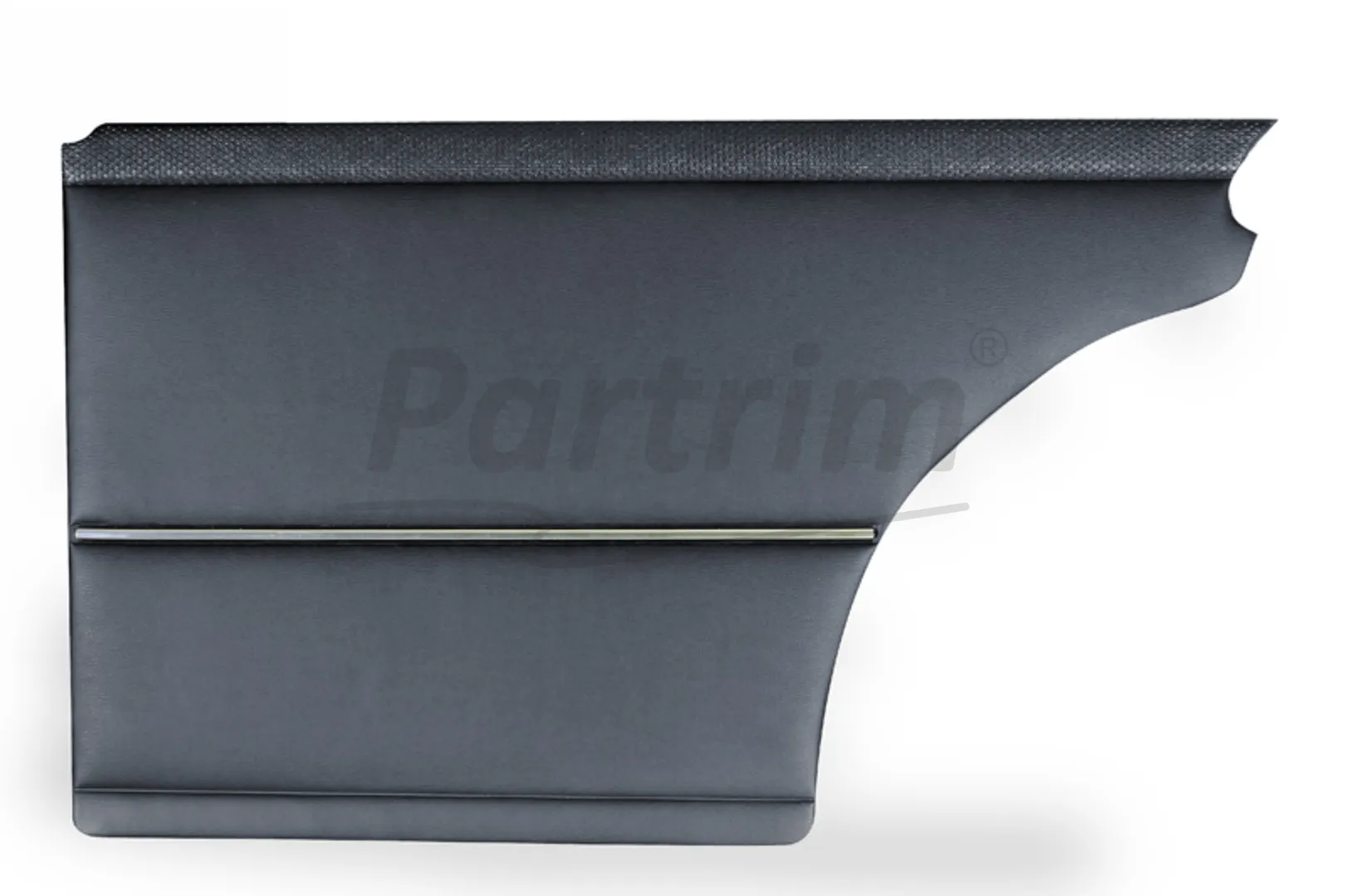 MERCEDES W109 LONG DOOR PANELS BLACK  WITH NICKEL 4 PCS (2 FRONT - 2 REAR)