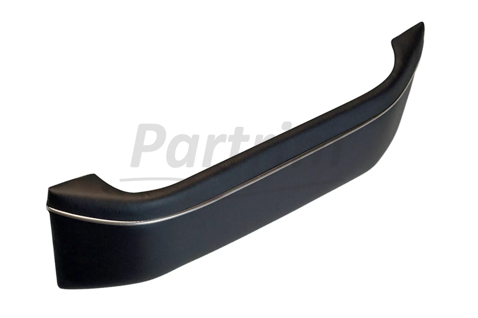 MERCEDES W109 LONG DOOR POCKET WITH NICKEL LEFT AND RIGHT BLACK