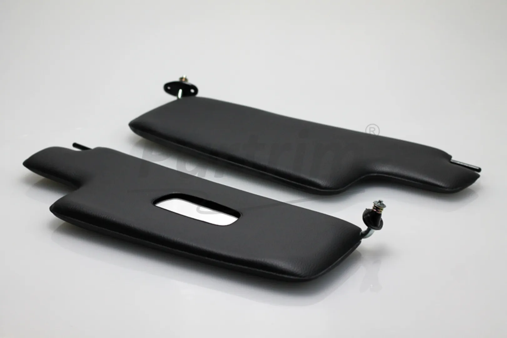 VW  BEETLE WITH MIRROR SEDAN SUNVISOR FOR RHD  BLACK 8-1967 And Later  & CONVERTIBLE