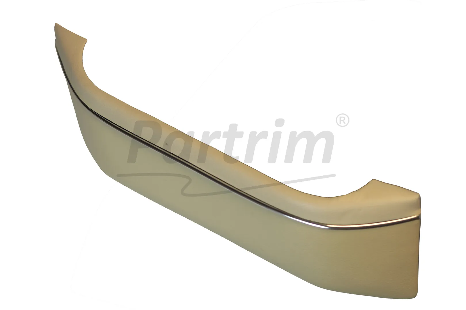 MERCEDES W109 LONG DOOR POCKET WITH NICKEL LEFT AND RIGHT CREAM