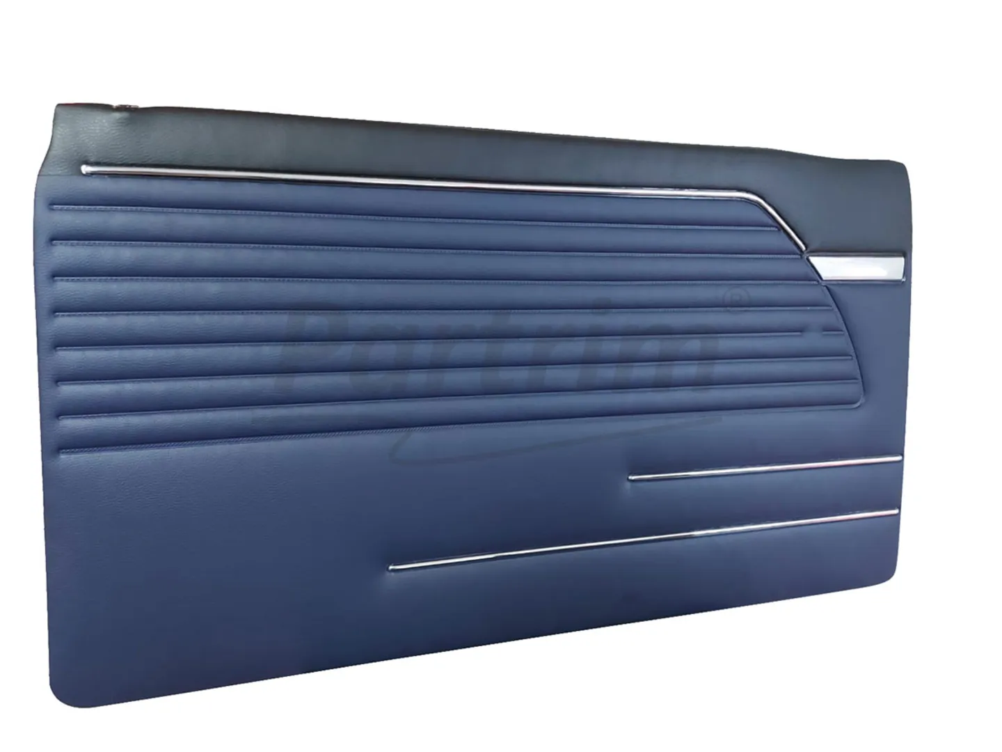 BMW E10 2002 DOOR PANEL SET WITH NICKEL 2 PCS DARKBLUE & BLACK  Early Model (1966 - 1973)