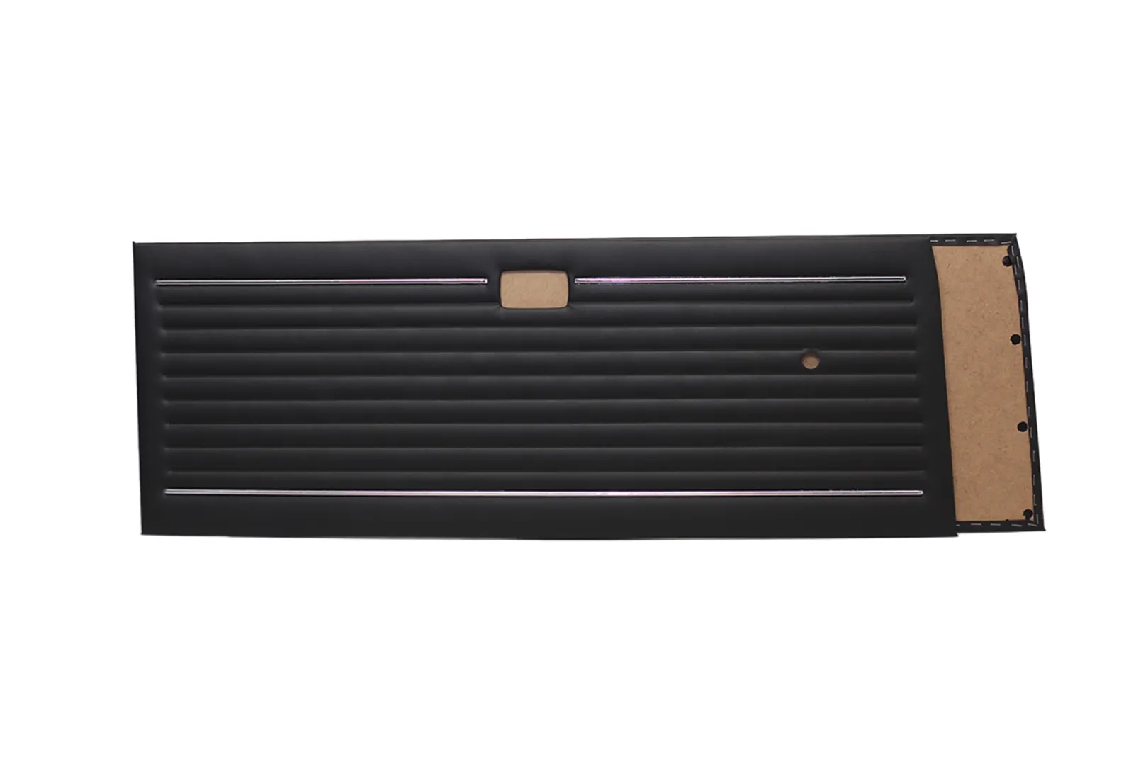 OPEL KADETT C COUPE DOOR PANEL SET WITH NICKEL  BLACK 2 PCS 1973 - 1979