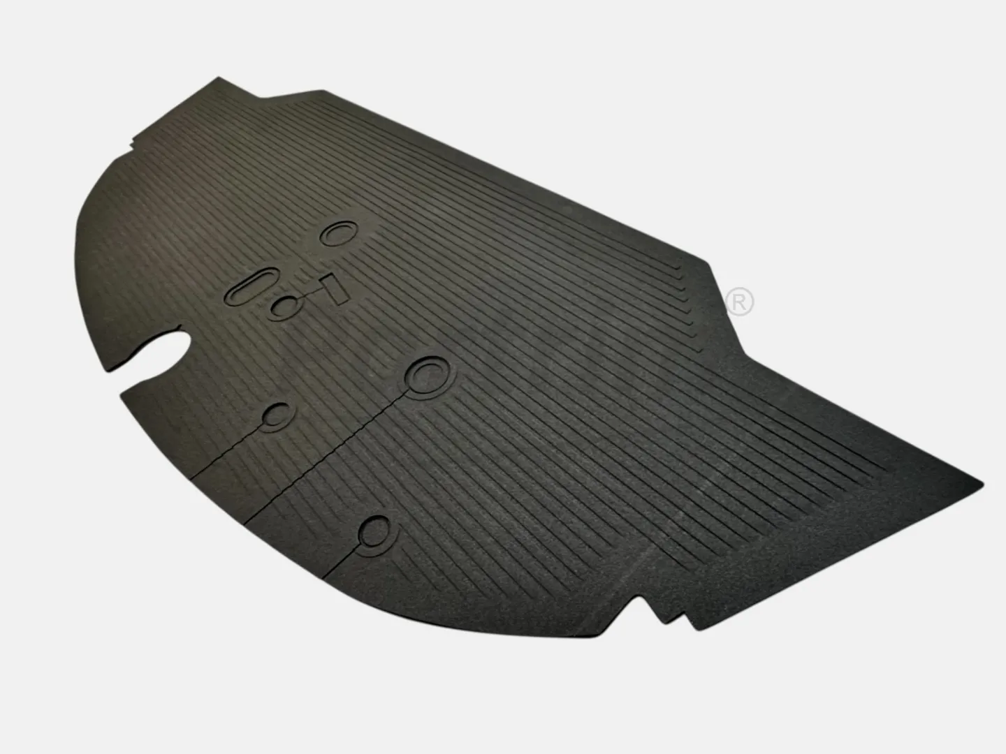 VW T1 BUS FRONT RUBBER MAT1959-1967 LHD