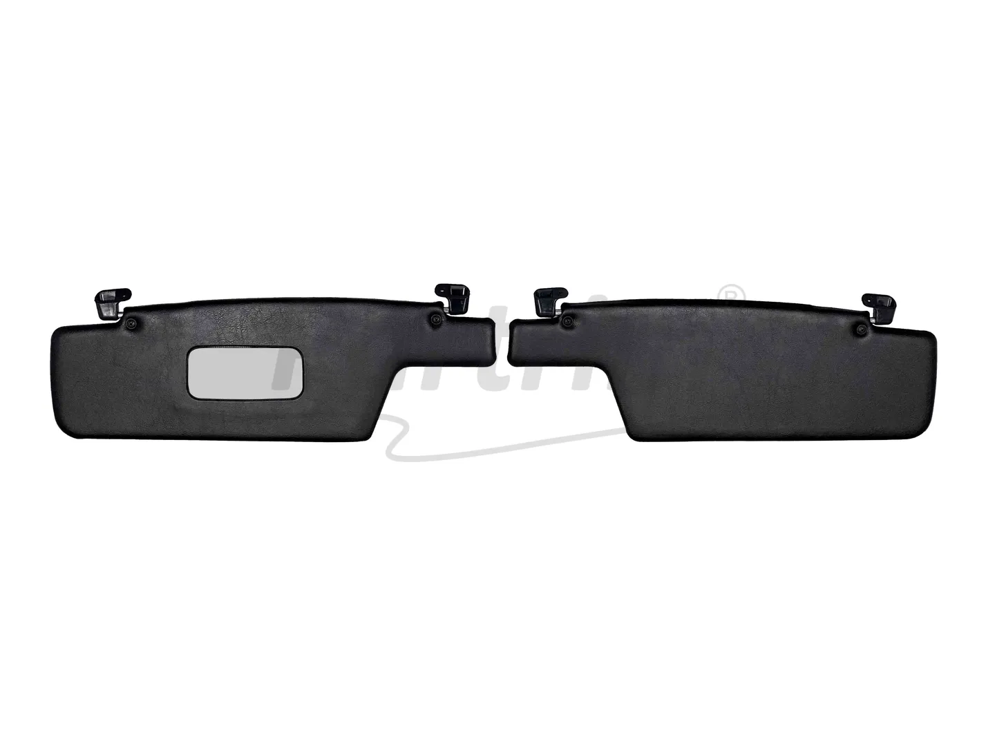 PORSCHE 911 TARGA CABRIOLET 1969 - 1989 SUNVISOR BLACK SET RHD