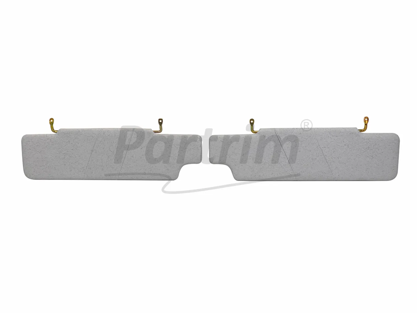 LAND ROVER DEFENDER INTERIOR SUN VISOR SET  GREY 2 PCS O.PATTERN