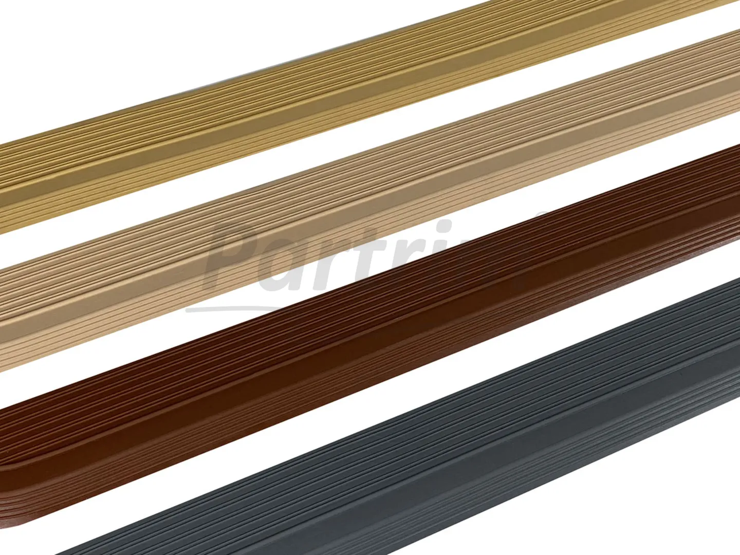 MERCEDES W109 DOOR SILL COVER PALOMINO 4 PCS