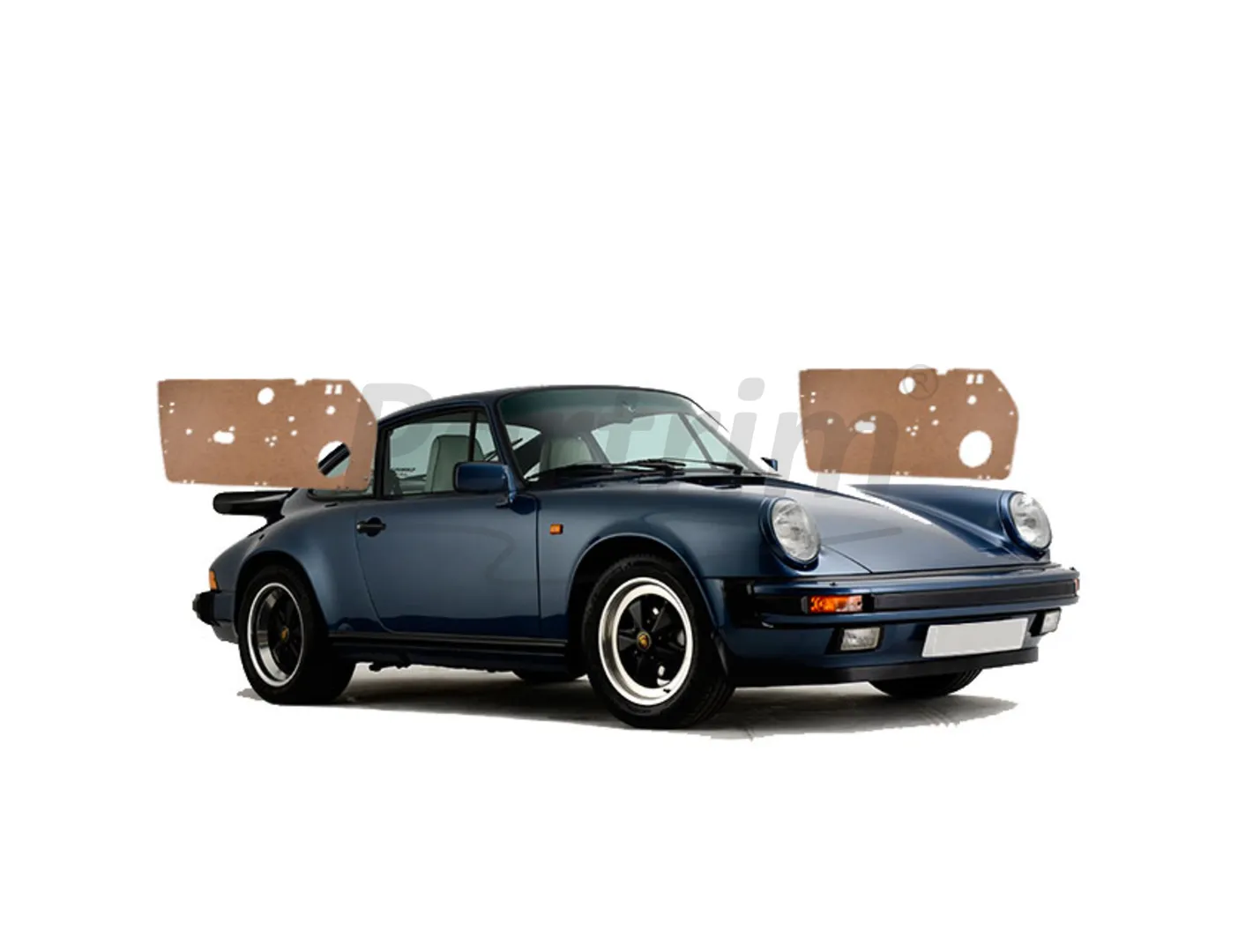 PORSCHE 911 G MODEL  930 - 964 - 993 (74-98 Years) DOOR PANEL SET BARE R&L