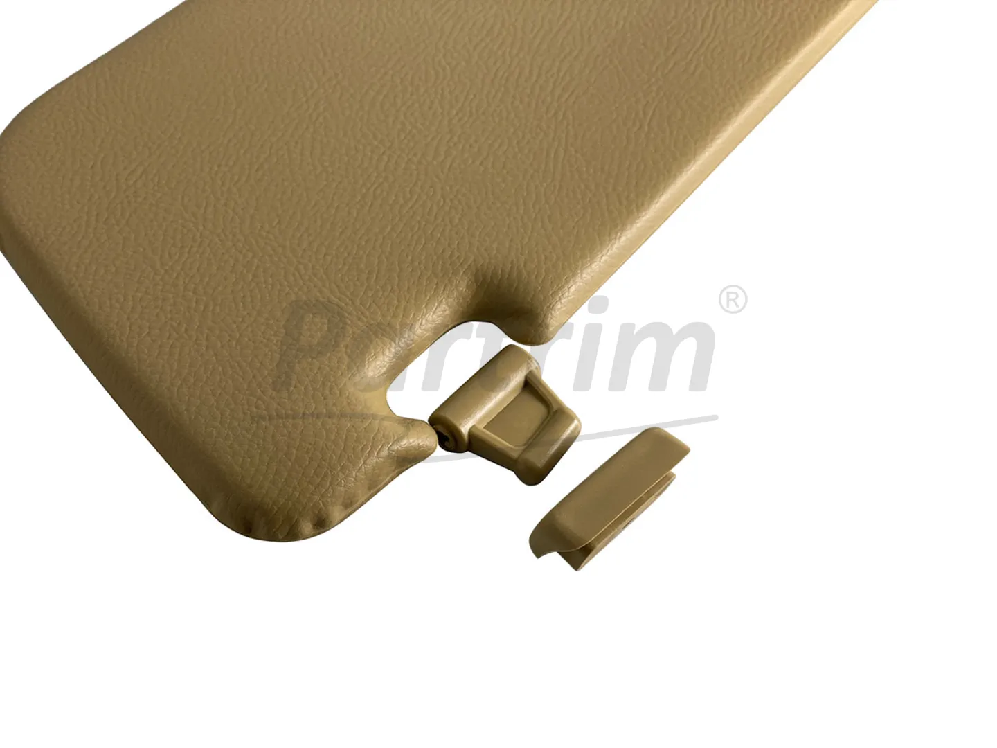 MERCEDES R107 CABRIO SUNVISOR BEIGE R-L RHD