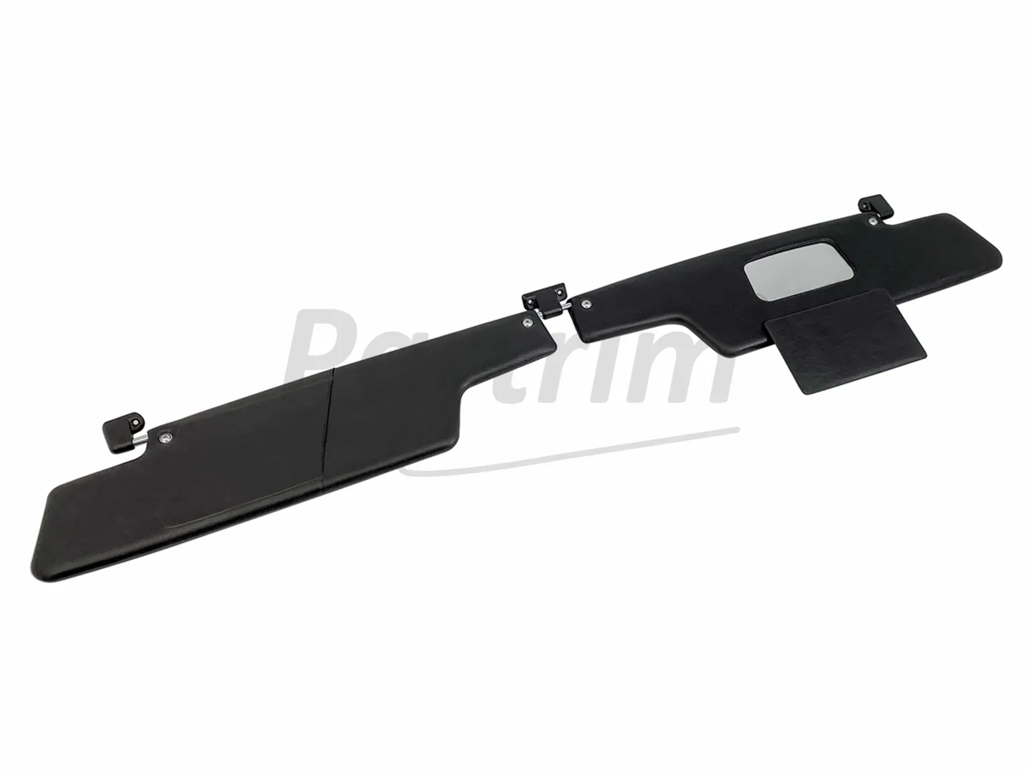 PORSCHE 914 SUNVISOR BLACK WITH MIRROR + WITH BRACKET
