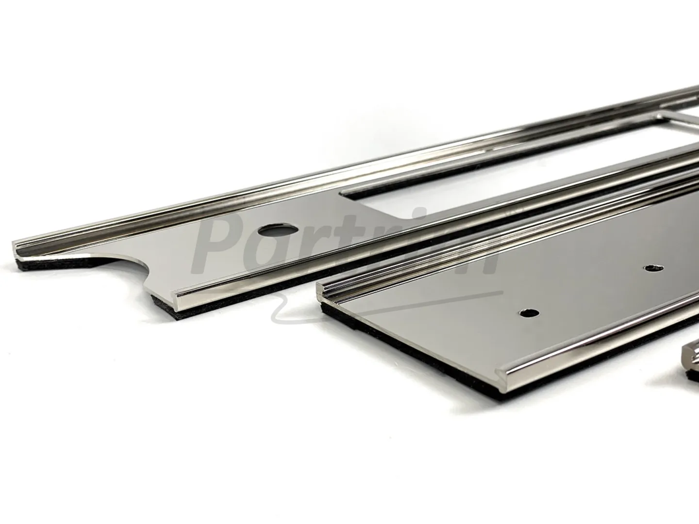 PORSCHE 911 912 69-73 ALUMINIUM DASH FASCIA TRIM SET 4 PCS