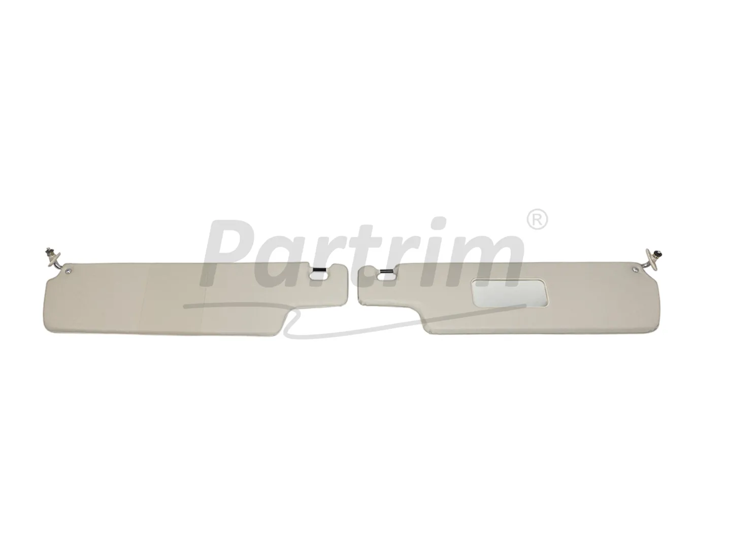 FORD 69-72 17M / 20M 4 DOORS SUN VISOR CREAM UNPERFORATED
